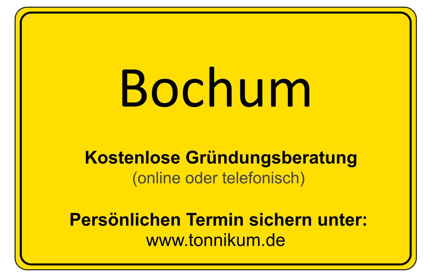 Existenzgründungsberatung Bochum ⇒ kostenlose Erstberatung