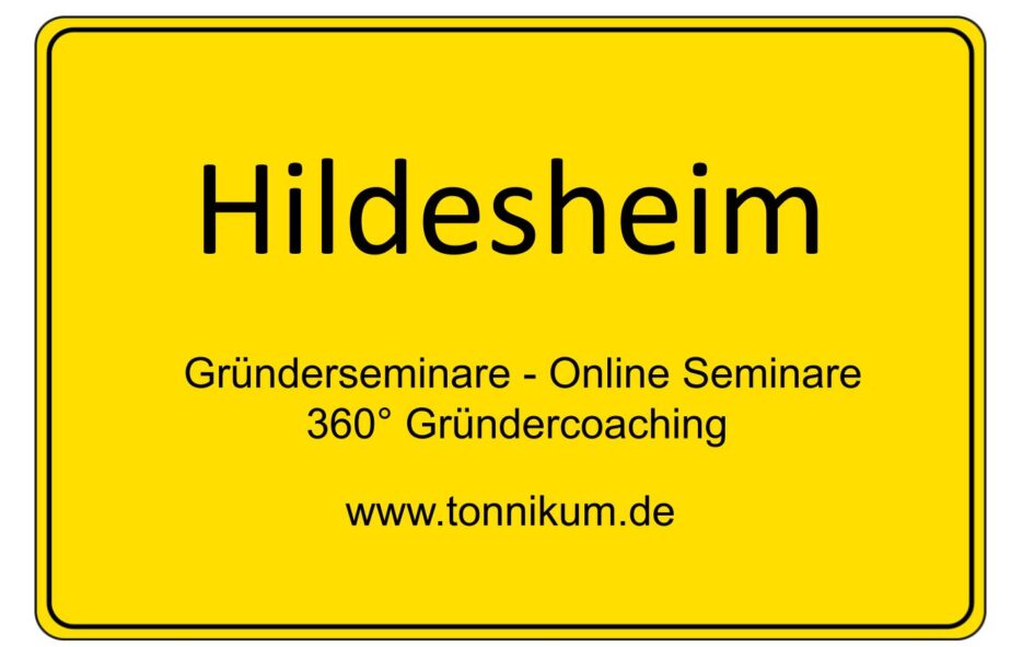 Hildesheim Gründerseminar - Online Seminare - Gründeroaching - TONNIKUM®