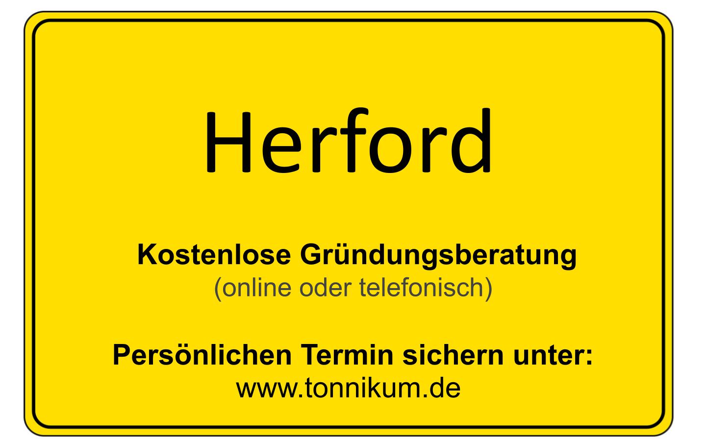 Existenzgründungsberatung Herford ⇒ kostenlose Erstberatung
