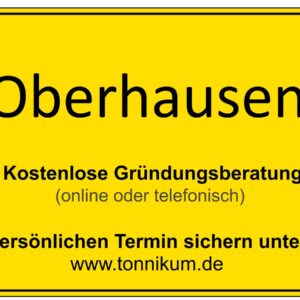 Oberhausen Beratung Existenzgründung  ⇒ kostenloses Erstgespräch