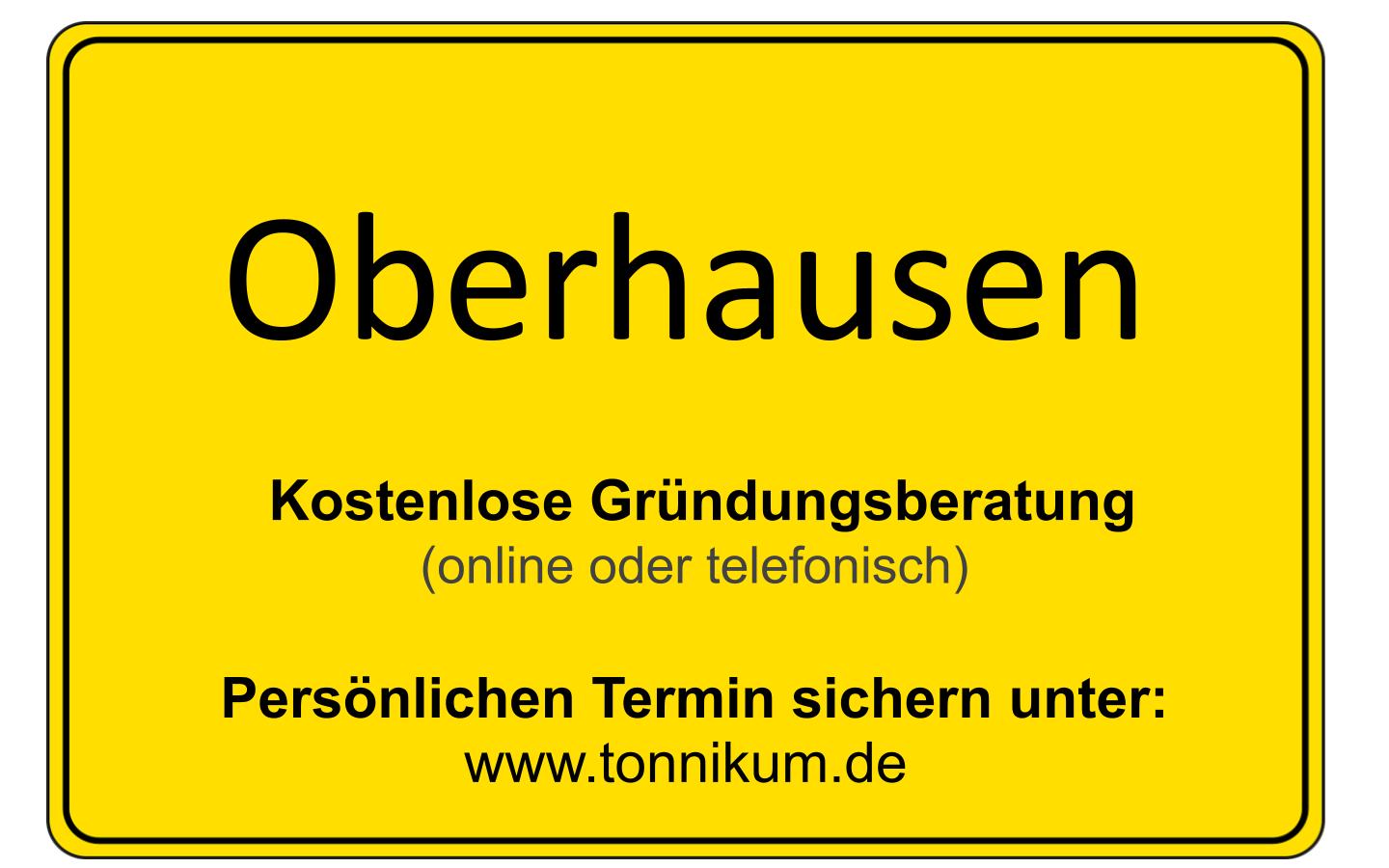 Existenzgründungsberatung Oberhausen ⇒ kostenlose Erstberatung