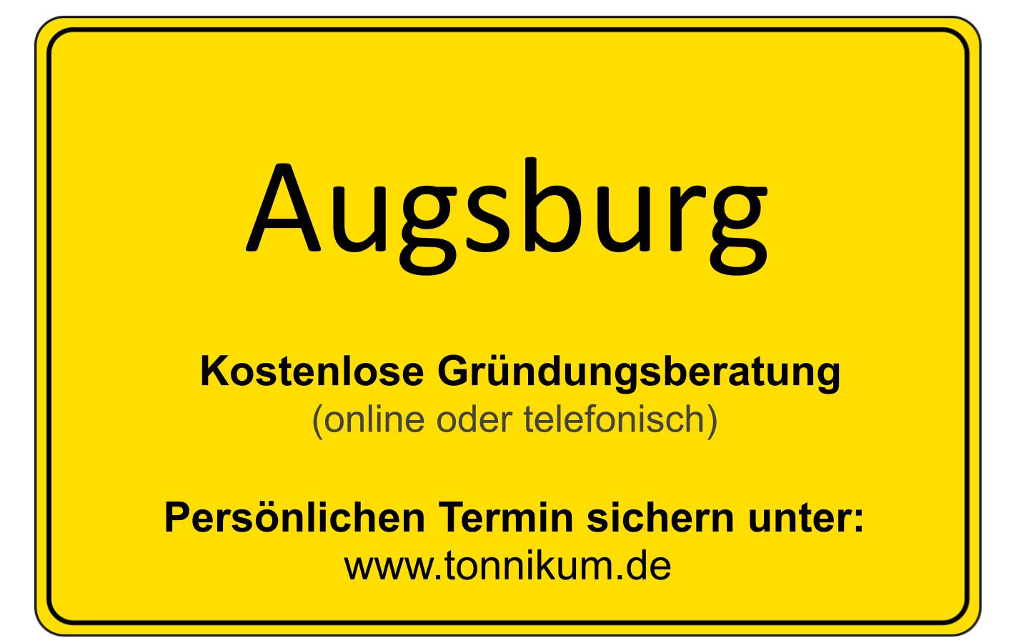Existenzgründungsberatung Augsburg ⇒ kostenlose Erstberatung