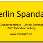Berlin Spandau Gründerseminare - Online Seminare - Gründeroachingå