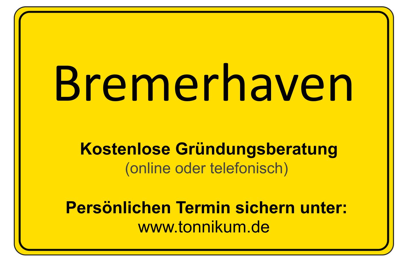 Bremerhaven kostenlose Beratung Existenzgründung (online GoogleMeet)