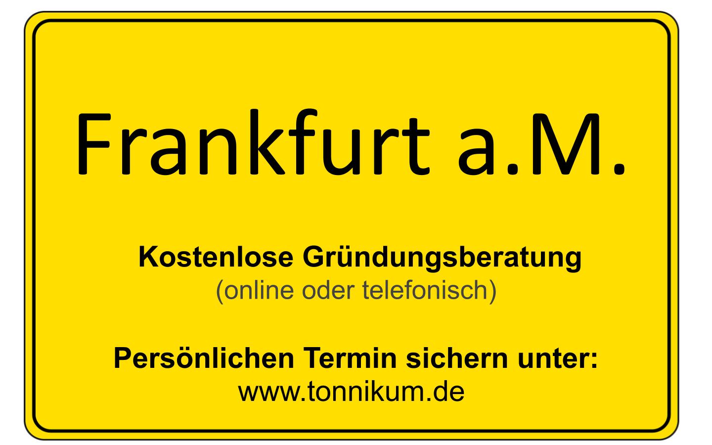 Frankfurt Beratung Existenzgründung  ⇒ kostenloses Erstgespräch