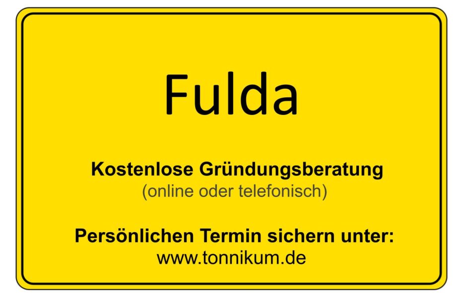 Fulda Kostenlose Beratung Existenzgründung TONNIKUM®