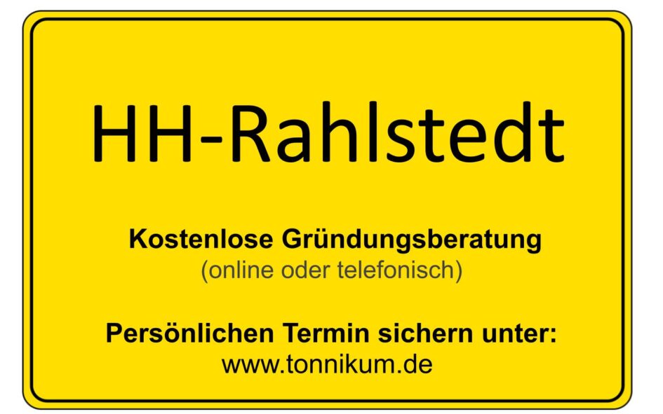 Hamburg - Rahlstedt Kostenlose Beratung Existenzgründung TONNIKUM®