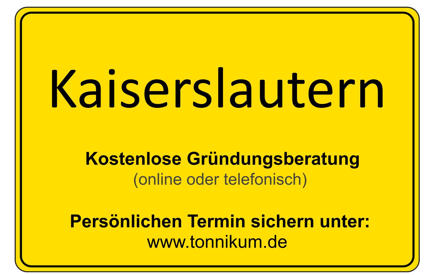 Existenzgründungsberatung Kaiserslautern ⇒ kostenlose Erstberatung