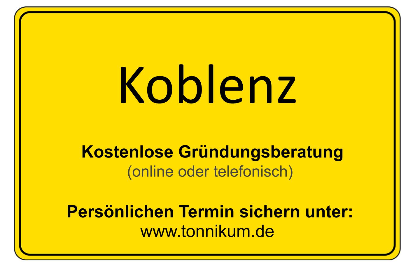 Koblenz Existenzgründungsberatung ⇒ kostenlose Erstberatung