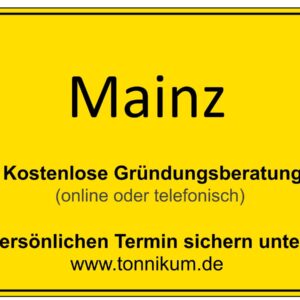 Mainz Beratung Existenzgründung  ⇒ kostenloses Erstgespräch