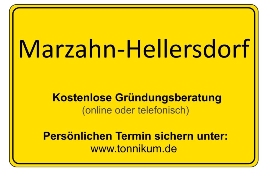 Marzahn-Hellersdorf Kostenlose Beratung Existenzgründung TONNIKUM®
