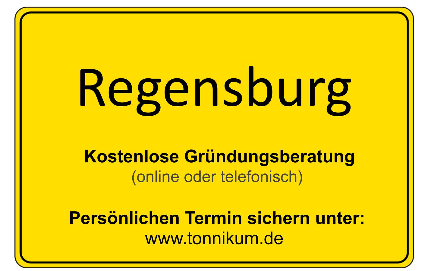 Regensburg kostenlose Beratung Existenzgründung (telefonisch/online)