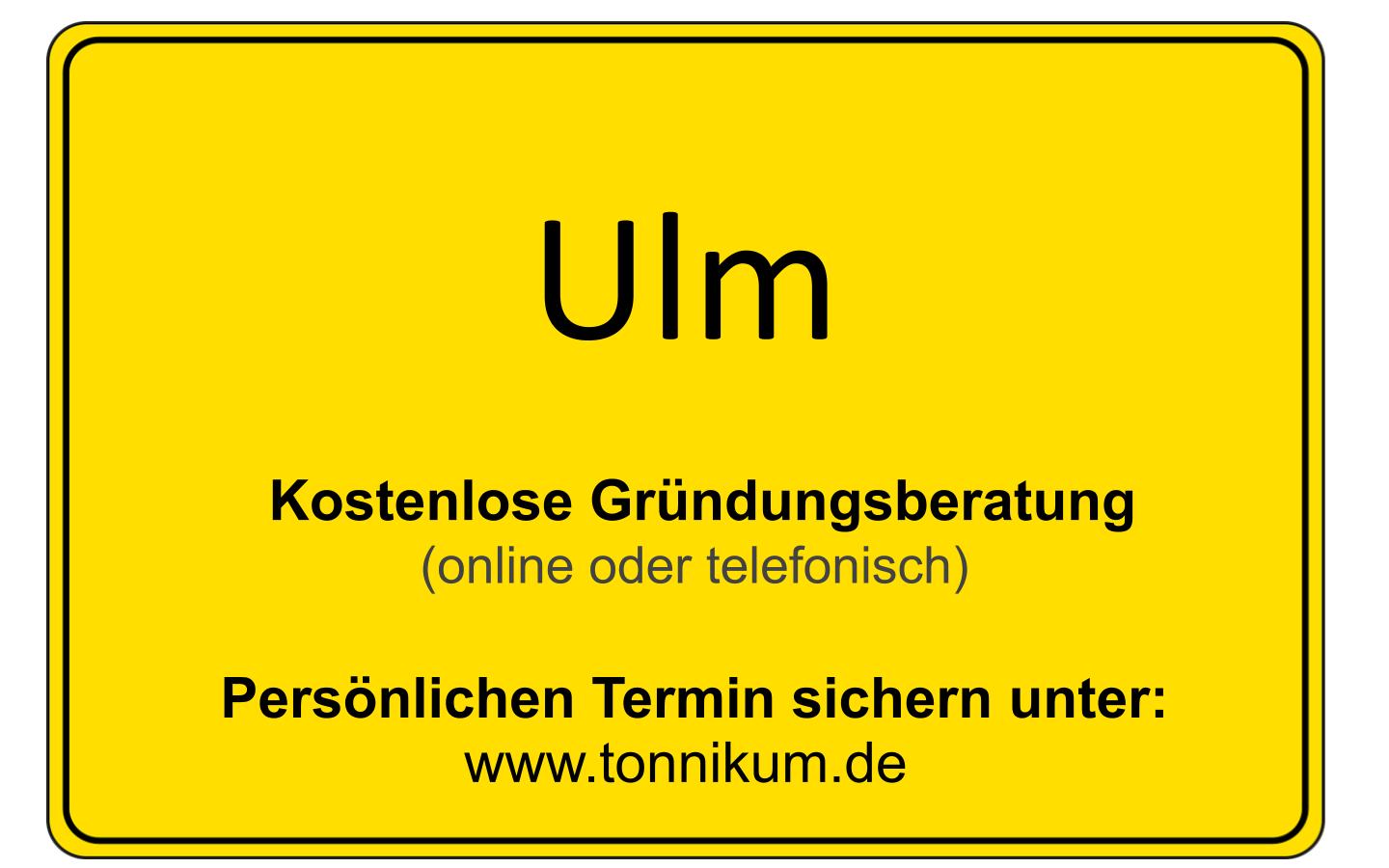 Existenzgründungsberatung Ulm ⇒ kostenlose Erstberatung