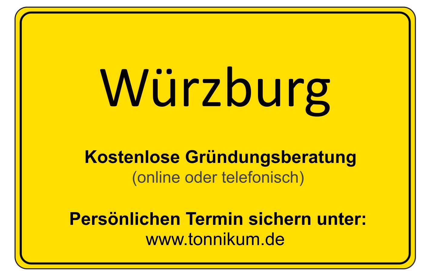 Würzburg kostenlose Beratung Existenzgründung (online per Google Meet)