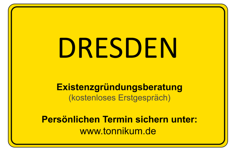 Dresden kostenlose Existenzgründungsberatung TONNIKUM®